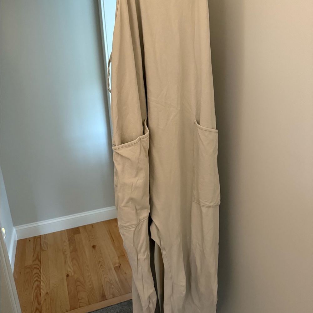 FP Movement by Free People Cream Jumpsuit